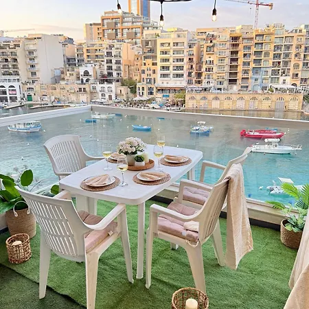 Luxury In Heart Of St Julian's With Sea View * San Ġiljan