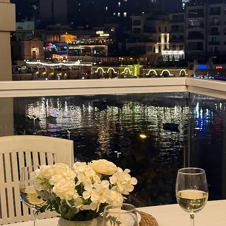 Apartman Luxury In Heart Of St Julian's With Sea View *