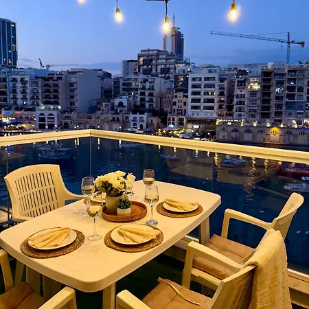 Apartman Luxury In Heart Of St Julian's With Sea View